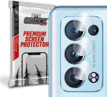 Xham mbrojtës kamerë GrizzGlass për Oppo Reno 6 Pro, hibrid, transparent