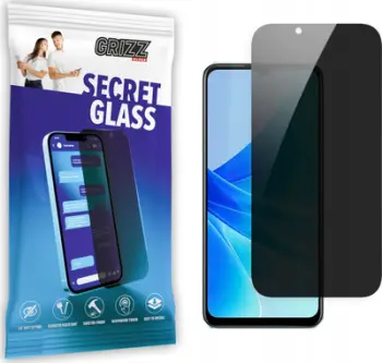 Qelq mbrojtës privatësie Grizz SecretGlass për Oppo A57e, xham qeramik, mbrojtje ekrani