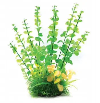 Bimë artificiale për akuarium Aqua Natura, 31 cm, plastikë, e gjelbër