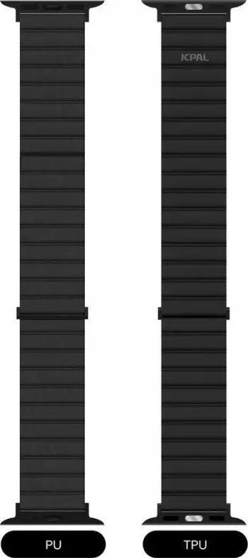 Rrip JCPAL FlexDuo për Apple Watch, magnetik, për seri 1 9 dhe SE, i zi