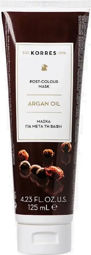 Maskë për flokë për femra Korres Argan Oil Post-Colour Mask, 125ml