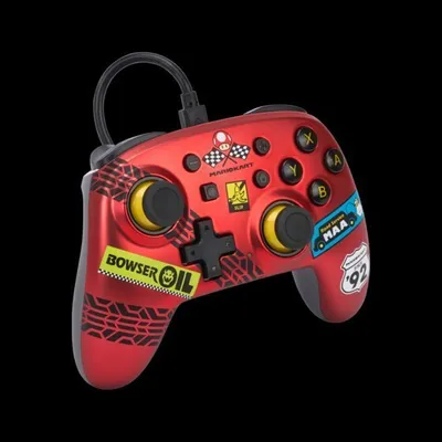 Kontroller PowerA Nano Mario Kart, me kabllo, i kuq - 2