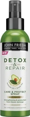 Sprej mbrojtës flokësh John Frieda Detox & Repair, vaj avokado, 100ml