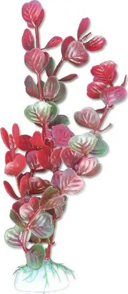 Bimë artificiale për akuarium Happet Plant blister, 20cm, burgundy jeshile