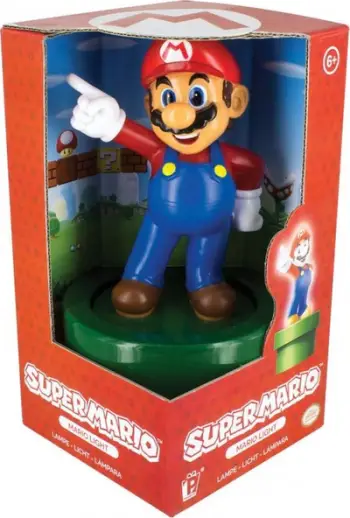 Lampë dekorative Super Mario, dizajn lojë, dritë e ngrohtë, shumëngjyrëshe