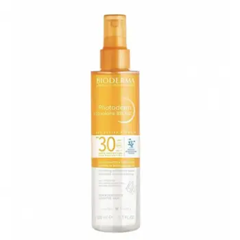 Sprej mbrojtës ndaj diellit Bioderma Sunscreen Spray SPF 30 Photoderm (Hydrating Protective Water), 200 ml