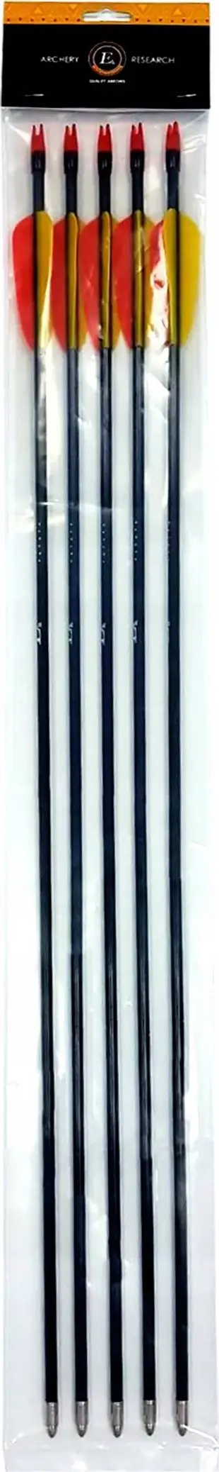 Shigjeta harku Poe Lang D-055-B3, 28", fiberglas, set 5 copë, e zezë
