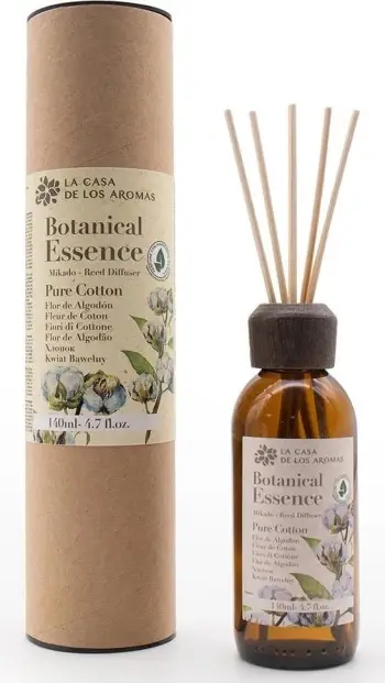 Shkopinj aromatik La Casa de los Aromas Botanical Essence Fresh Cotton 140ml