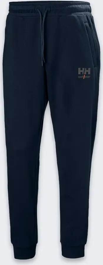 Pantallona trëningu Helly Hansen Essential Sweatpants, pambuk 100%, XXL, gri