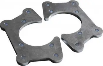 Adapter frenash BMW E30 E36 Compact, konvertim tambur në disk, set 2 copë, çelik i galvanizuar