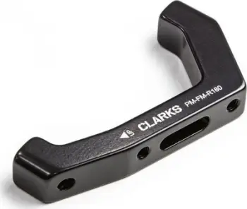 Adapter frenash i pasëm Clarks, Post Mount në Flat Mount, për disk 180 mm, i zi