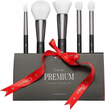 Set furçash për grim Clavier Premium për femra, 5 copë