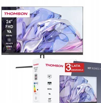 Monitor Thomson Key Business 24", Full HD, 100Hz, i zi - 1