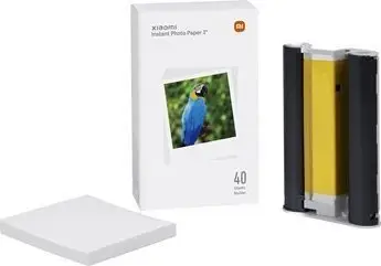 Letra fotografike Xiaomi Photo Printer Paper, 3", mat, 40 fletë