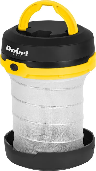 Lampë kampinguese Rebel URZ0943, LED, e palosshme, portokalli - 1