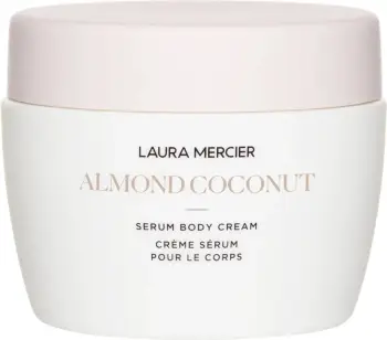Krem trupi për femra Laura Mercier Serum Body Cream me aromë bajame dhe kokos, 200ml