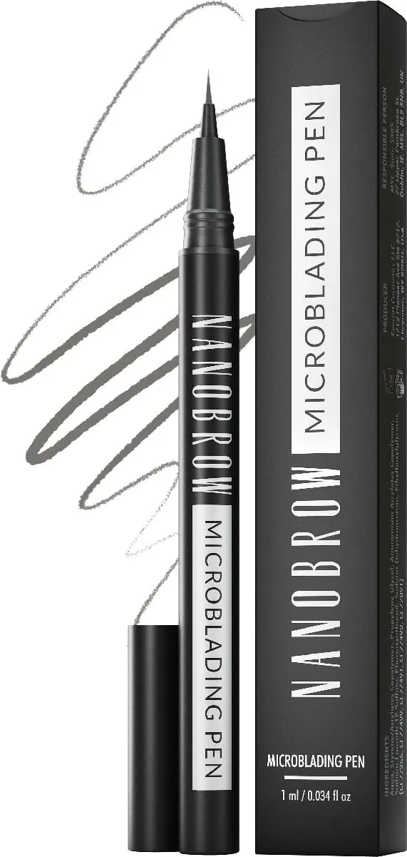 Laps për vetulla Nanobrow Microblading Pen Precise Dark Blonde 1ml - 1