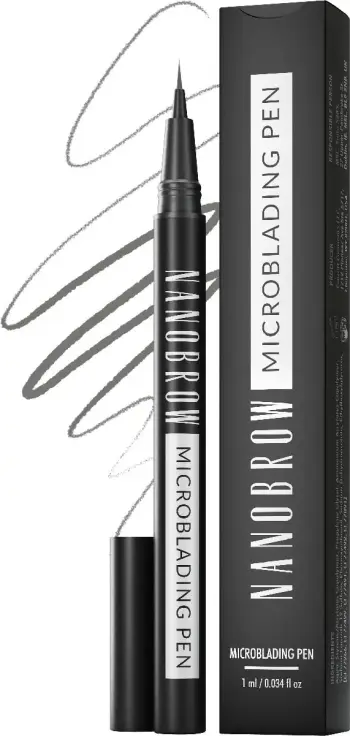 Laps për vetulla Nanobrow Microblading Pen Precise Dark Blonde 1ml