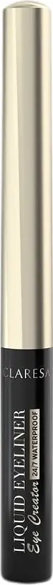 Eyeliner i lëngshëm për femra Claresa Eye Creator Waterproof 01 Black, 3g