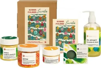 Set kozmetike Opcja Natura Divine Polish Christmas, për lëkurë të thatë, aromë agrumesh
