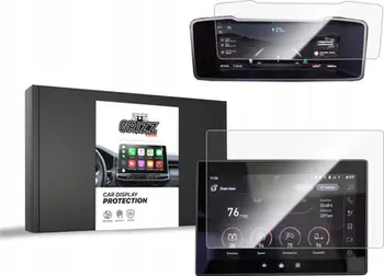 Folie mbrojtëse ekrani GRIZZ Glass, 2in1, për Renault C Evolution Navi, transparente