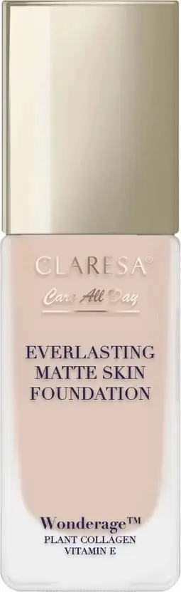 Fondatinë Claresa Care All Day Everlasting Matte Skin Foundation për femra 04 Natural 32ml