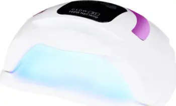 Lampë manikyri Glow S1, Dual LED UV, 168W, rozë gold