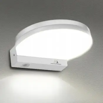 Lampë muri e jashtme Maclean MCE346W, LED 15W, IP65, e bardhë