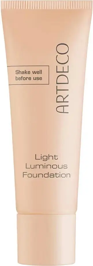 Fondatinë Artdeco Light Luminous Foundation 22, 25 ml, mbulim i lehtë, efekt ndriçues