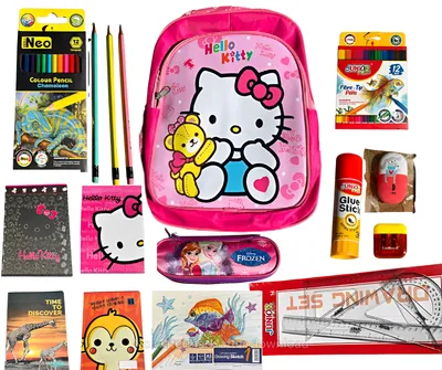 Set shkollor-Hello Kitty - 1