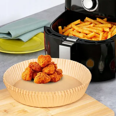 Letra rrumbullake për fritezë Vilde 279050, 23 cm, 50 copë, kafe - 2