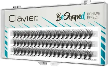 Tufa qerpikësh për femra Clavier BeShaped Silk Curl B 10D Mix 9-10-11mm