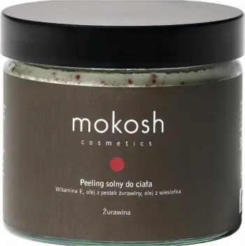 Scrub trupi për femra Mokosh Cranberry Body Salt, 300g