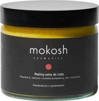 Scrub trupi për femra Mokosh Orange me kanellë, 300g