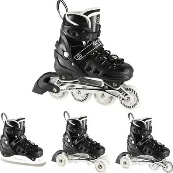 Patina 4in1 NILS Extreme NH10905, LED, të rregullueshme 31-34, për djem