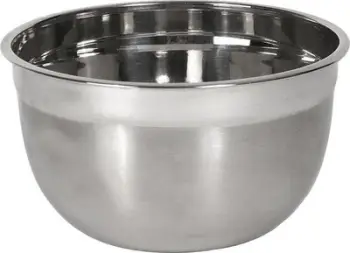 Enë kuzhine çeliku Steel Bowl, e lehtë, e qëndrueshme, argjendtë
