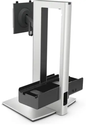 Qëndrim për desktop Dell Pro Slim OSS25, për monitor 27", VESA, i zi argjendtë