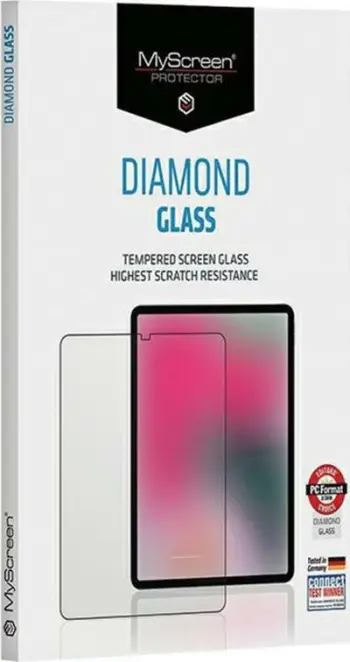 Xham mbrojtës MyScreenProtector Ms Diamond Glass për Samsung Galaxy Tab S8+, S9+, S9+ FE, xham i temperuar, transparant