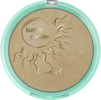 Pudër për fytyrë dhe trup Lovely Sunny Powder për femra Silver 16g