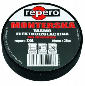 Rrip montimi Repero Tape 734, 19mm, 25m, i zi