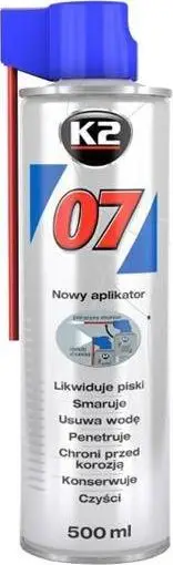 Sprej multifunksional K2 07, për mirëmbajtje veture, 500ml
