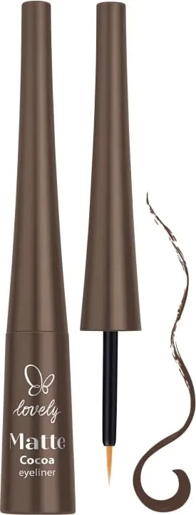 Eyeliner për femra Lovely Matte Matte Cocoa 4g - 1