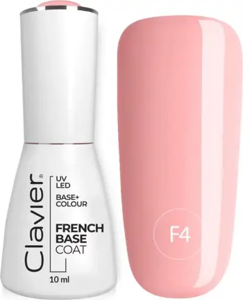Bazë hibride për thonj Clavier Luxury French Base F4 Cutie Pie 10ml