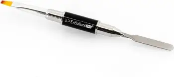 Furçë për thonj Excellent PRO Polygel 2in1 Black Brush për femra, 1 copë