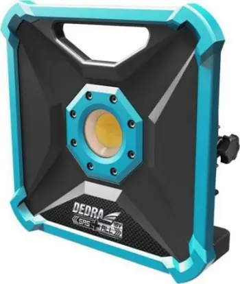 Lampë pune pa kabllo Dedra DED7071, 18V, COB LED 6500K, e zezë