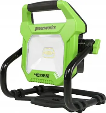 Lampë pune me bateri Greenworks G40WL, 40V, e gjelbër