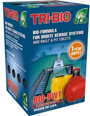 Bio formulë për gropa septike Septic, koncentrat i thatë, 1.1 lb, furnizim 1 vjeçar