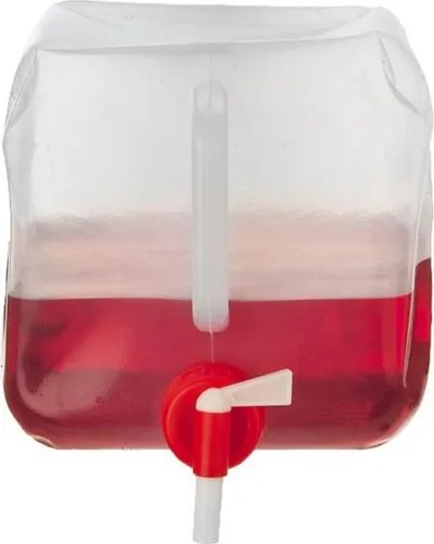 Enë palosëse RedCliffs, 5L, plastike transparente, me rubinet - 3