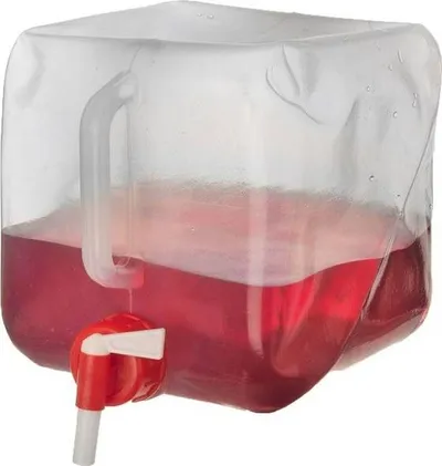 Enë palosëse RedCliffs, 5L, plastike transparente, me rubinet - 4