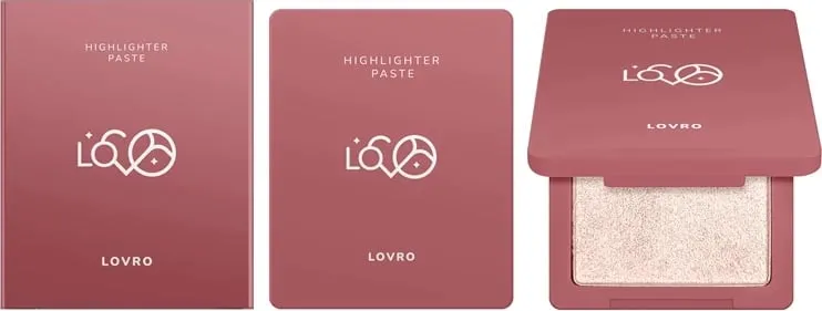 Highlighter kremor për fytyrë LOVRO Paste Face Illuminator për femra, 8g Universal - 1